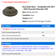 thumbnail image 2 of Rear Brake Rotor - Compatible with 2001 - 2005 Chevy Silverado 1500 2002 2003 2004, 2 of 2