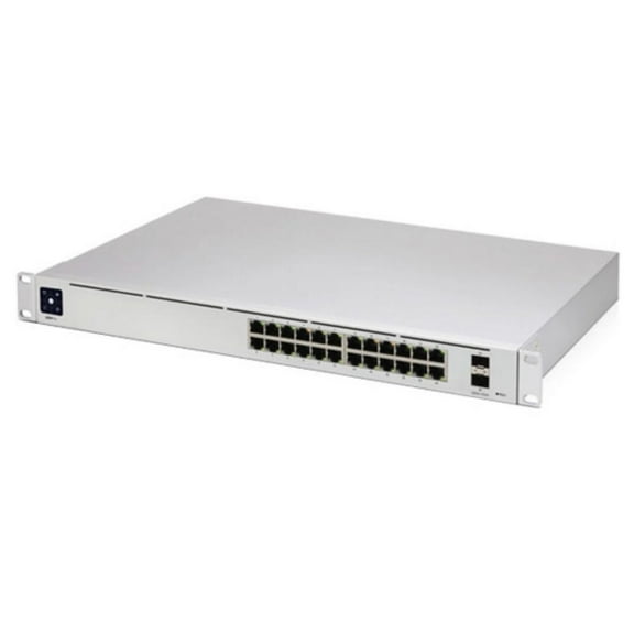 Ubiquiti Networks UniFi USW-PRO-24 Gen 2 Managed Pro 24-Port Gigabit Layer 3 Network Switch with SFP 