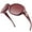 Burgundy Frame|Gradient Burgundy Lens, variant on Sunier Women's Oversized Butterfly Crystal-Decorated Polarized Sunglasses for Women-2 Pack