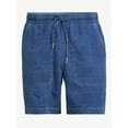 thumbnail image 5 of Free Assembly Men's Patchwork Shorts, 5 of 6