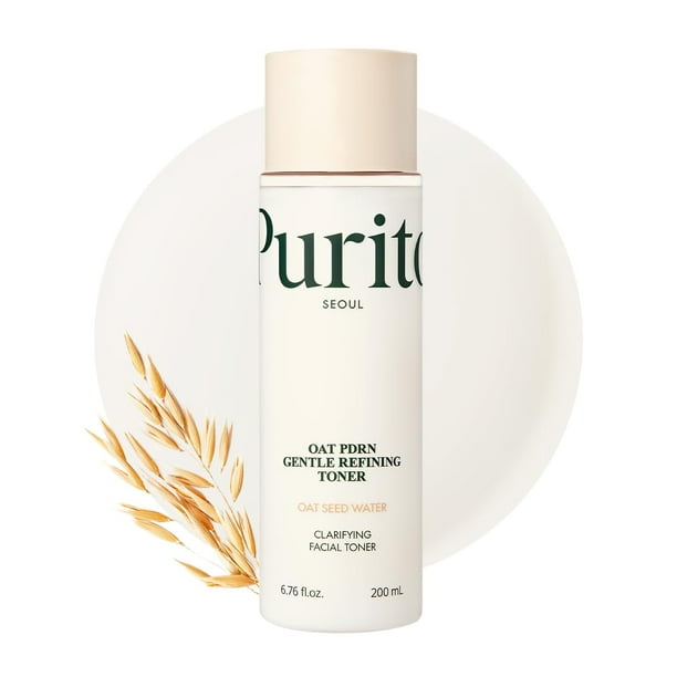 Tónico PURITO Oat PDRN Suave Refining 200 ml para pieles propensas al acné