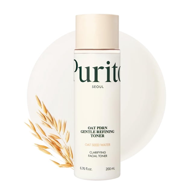 Tónico PURITO Oat PDRN Suave Refining 200 ml para pieles propensas al acné