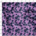 thumbnail image 4 of Soimoi Moss Georgette Fabric Artistic Floral Print Fabric by the Yard 42 Inch Wide, 4 of 5
