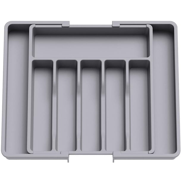 Organizador de cajones para cubiertos DENGXMXG bandeja expandible soporte ajustable