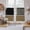 Beige, variant on Purple Black Tier Curtains 24 Inch Length, Farmhouse Striped Modern Abstract Art Cafe Short Curtains for Bathroom Over Sink, Small Kitchen Curtain Light Filtering Tiered Drapes 2 Panels 27.5"Wx24"L