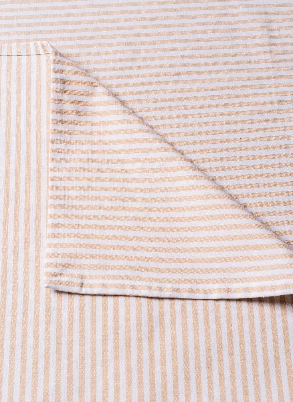 Nappe à rayures bistrot 100 % coton Fabstyles