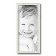 thumbnail image 2 of ArtToFrames 7" x 16" White Square Star Emboss Picture Frame, 7x16 inch White Wood Poster Frame (WOM-5125),  Pack, 2 of 7