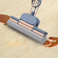 thumbnail image 4 of Sponge Mops for Floor Cleaning, Total 3 Sponge Heads Refills, 4 of 5