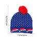 thumbnail image 3 of Uuiauoio LED Christmas Hat with Santa Claus Design Knitted Beanie Warm Ear Protection Winter Fashion Holiday Wear Festive Party Accessory and Seasonal Celebration, Holiday Party Supplies, 3 of 6