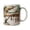 White, variant on Ceramic Fly Fishing Mug,Funny Fisherman Drinkware, Coffee Mug For Cold Weather Outdoor Use, Spill Resistant Feature, Camp Drinkware Feature, for Anglers, Christmas, Birthday, Fathers Day, Camping