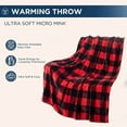 thumbnail image 5 of Xuniizn Christmas Blanket for Couch, Soft Christmas Throw Blanket, Warm Thicken Flannel Sherpa Blanket Microfiber Machine Washable for Bedroom, Fleece Blanket, Christmas Decorations for Home, 5 of 6