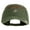 Olive, variant on US Marine Semper Fidelis Design Embroidered Washed Solid Pigment Dyed Cotton Twill Brass Buckle Cap - Black OSFM
