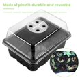 thumbnail image 1 of Seedling Tray  12 Hole Plant Seed Grows Box  Seedling Starter Garden Yard, 1 of 8