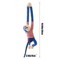 thumbnail image 6 of Camnix Long Arm Hanging Monkey Stuffed Animals,Curtain Monkey Plush Toy Birthday Xmas Gift for Kids (28Inch), 6 of 6