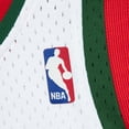 thumbnail image 5 of Men's Mitchell & Ness Giannis Antetokounmpo White Milwaukee Bucks 2013/14 Hardwood Classics Swingman Jersey, 5 of 6