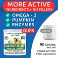 thumbnail image 3 of Masticables para aliviar la alergia en perros Bark&Spark Aller Bites 120 masticables, 3 of 6