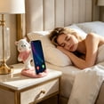 thumbnail image 2 of Virelaxpo Resin Phone Stand with Bear for Desk Home Office Video Calls and Entertainment Hands-Free Holder Decorative Ornament, 2 of 9