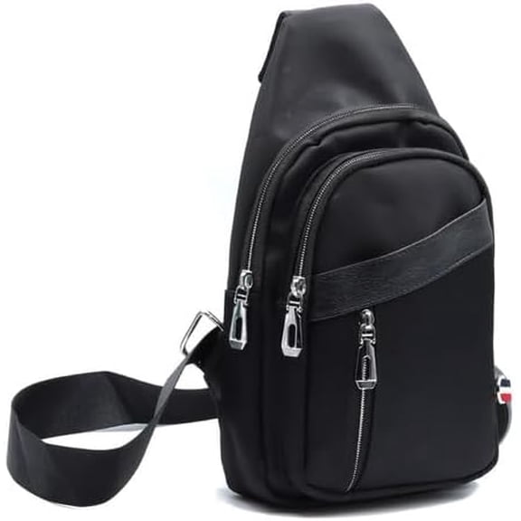 Nollia Nylon Crossbody Sling Bag for Women – Lightweight Travel Chest Shoulder Pack