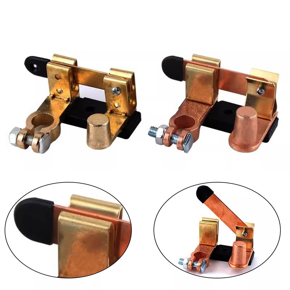 Tekuisi Top Post Knives Blade Master Battery Disconnect Switch Cut Off 12V/24V Ensure Versatility and Suitability for Various Vehicles