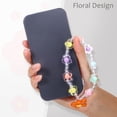 thumbnail image 4 of unbranded 7Ud Charms Para Teléfono En Resina Con Floral Colores Mezclados Cómodo Y Con Pulsera De Mano, 4 of 6