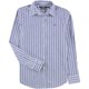 thumbnail image 1 of Ralph Lauren Camisa con botones a rayas para mujer, azul, mediana Ralph Lauren Camisa con botones, 1 of 1