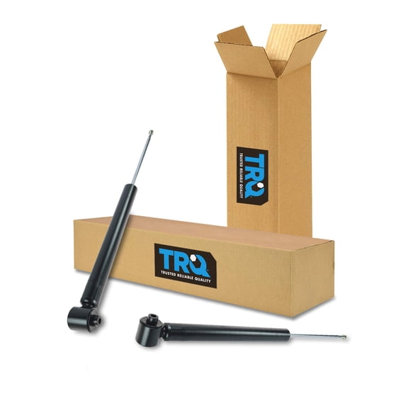 TRQ Rear Struts Shock Absorbers Left & Right Pair Set NEW for Audi A6 VW Passat SBA53547 Fits select: 1998-2005 VOLKSWAGEN PASSAT