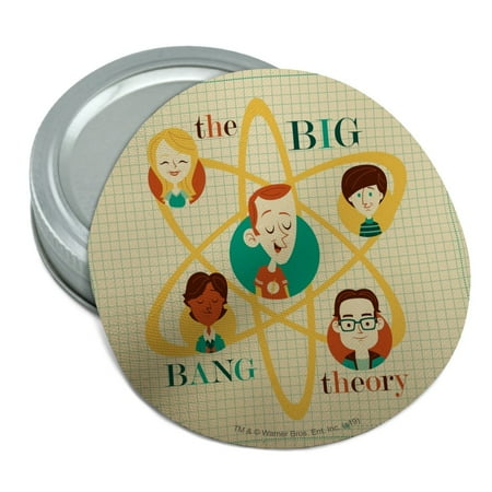 

Big Bang Theory Retro Art Round Rubber Non-Slip Jar Gripper Lid Opener