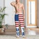 thumbnail image 2 of Balery Thank You Veterans Pantalones de pijama para hombre, pijama ultraligero, pantalón de descanso-Small, 2 of 6