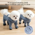 thumbnail image 6 of GASTROPOD Waterproof Dog Boots Adjustable Suspender Leggings Dog Boots Winter Snow Rain Hiking Walking Anti-Slip Dog Shoes Pet Paws Protector, 6 of 7