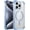 Blue, variant on Shockproof Magnetic Wireless Charging Transparent Case for iPhone 16 14 13 12 11 15 Pro Max Plus Cover(for iPhone 16 Pro/Clear)