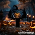 thumbnail image 5 of Handmadetneonsign Halloween Spooky Pumpkin Stake Sign, Halloween Garden Stake, Spooky Yard Stake 70356, 5 of 5