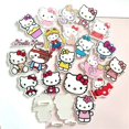 thumbnail image 2 of Sanrio-broche de Hello Kitty para niñas, accesorio de papelería de dibujos animados Kawaii, Parche de moda, colgante de Pin, regalo de joyería decorativa, 2 of 4