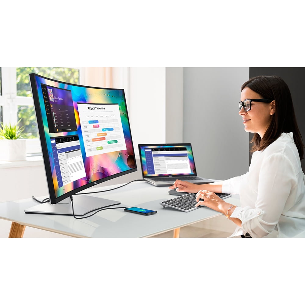 Dell UltraSharp U3824DW 38" 3840x1600 60Hz 21:9 5ms IPS Curved Monitor