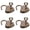 A1(4PC/Bronze*4/1.26"x1"), variant on SJYYTT 1Pc Metal Heart Shaped Drawer Suitcase Security Lock Padlock With Key,Mini Padlocks Notebook Small Heart Locks Silver Padlock for Necklace,Book Padlock,Storage Box,Jewelry Box,Suitcase,Handbag