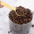 thumbnail image 3 of Cucharas medidoras de acero inoxidable 18/8, juego de 6 piezas, cucharas medidoras de metal, cucharada y cucharadita para medir ingredientes líquidos y secos, dorado, 3 of 4