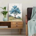 thumbnail image 5 of UXIEQU Blue Tree Landscape Canvas Wall Art 15.75x11.81 Inches, 5 of 8