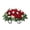 D, variant on Headstone Flower Saddle, Large Cemetery Flowers, Artificial Grave Blooms, Rose Chrysanthemum Mix, Memorial Floral Saddle, Outdoor Tombstone Decor, Grave Floral Arrangement for Grave Decoration