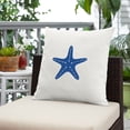 thumbnail image 5 of Sunbrella Sorra Home Indoor/Outdoor  Canvas Natural Embroidered Pillow 18 x 18 x 6 in - Ship Wheel, 5 of 5
