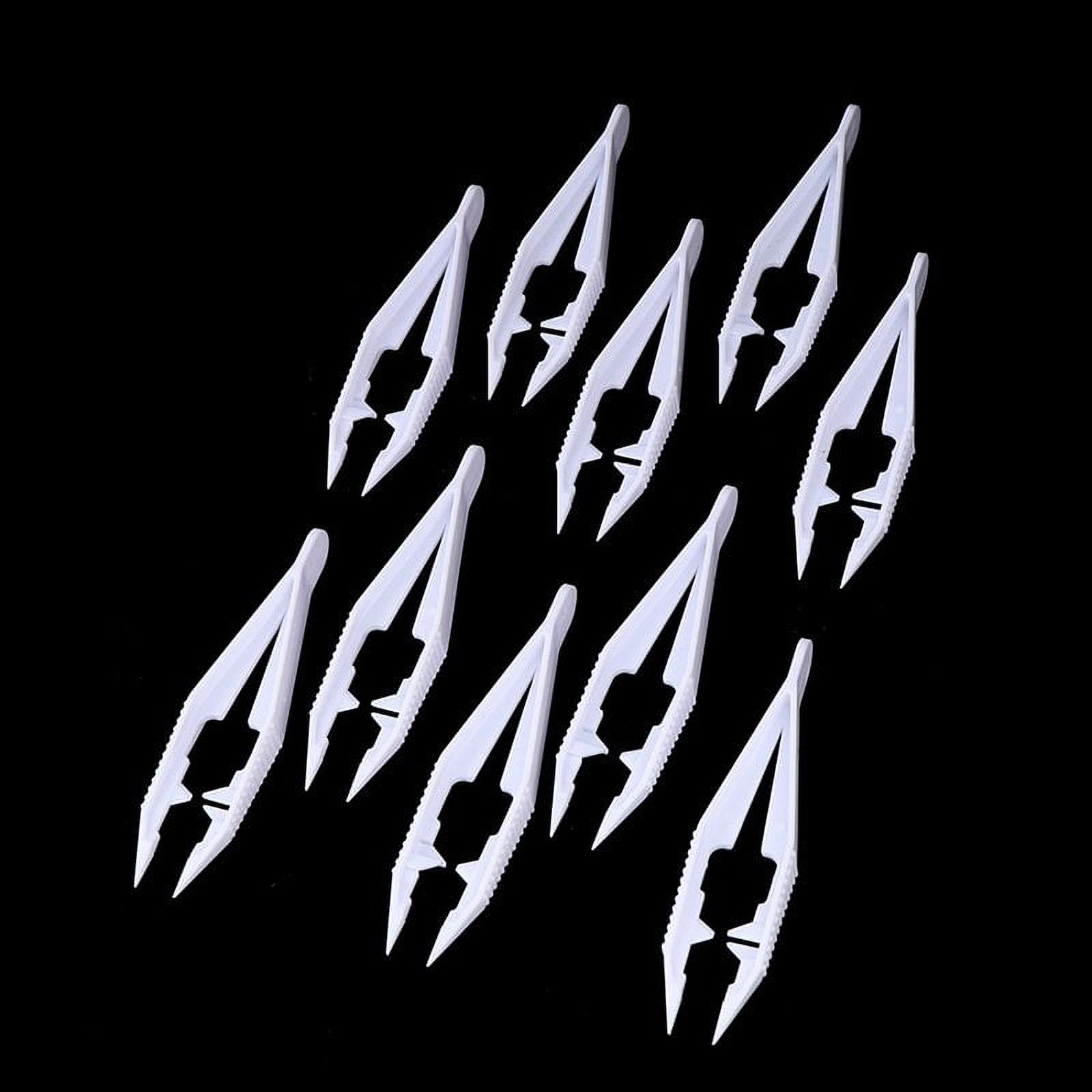 10Pcs/Set Tweezers For 5mm 2.6mm Hama Perler Beads Tool Kids Fuse Bead DIY Tool