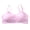 Pink, variant on Girls' Sports Bra Teenage Girls Bra Developmental Cotton Underwear Breathable Sports Bra(12-18Y)