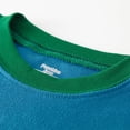 thumbnail image 4 of Popshion Toddler Boys Girls Pajamas Green Car Print 100% Cotton 2 Piece Long Sleeve Sleepwear 5T/, 4 of 7