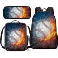 thumbnail image 1 of School Supplies Horse Pattern School Set Backpack Small Lunch Box, 1 of 5