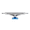 Chrome and Blue, variant on Dynamic Fingerboard Dual Bearing Trucks - 34mm Professional Fingerboard Trucks with Hardware and Tool - Chrome and Red