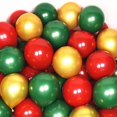 thumbnail image 3 of 10/21 piezas de globos de látex cromados dorados, verdes oscuros y rojos de alce de Papá Noel para Navidad, Año Nuevo 2024, decoración para fiestas en el hogar, 3 of 5