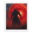thumbnail image 5 of Paint by Numbers Kit for Adults, Dark Warrior Fiery Vortex Fantasy Paint by Numbers, Easy Paint by Numbers Kit for Adults Beginner, DIY Adult Paint by Number Kits on Canvas, Home Decor, 5 of 7