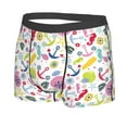 thumbnail image 2 of Naloa Undersea Seahorse Print Mens Underwear - Boxers for Men, Classic Briefs for Men, 2 of 9