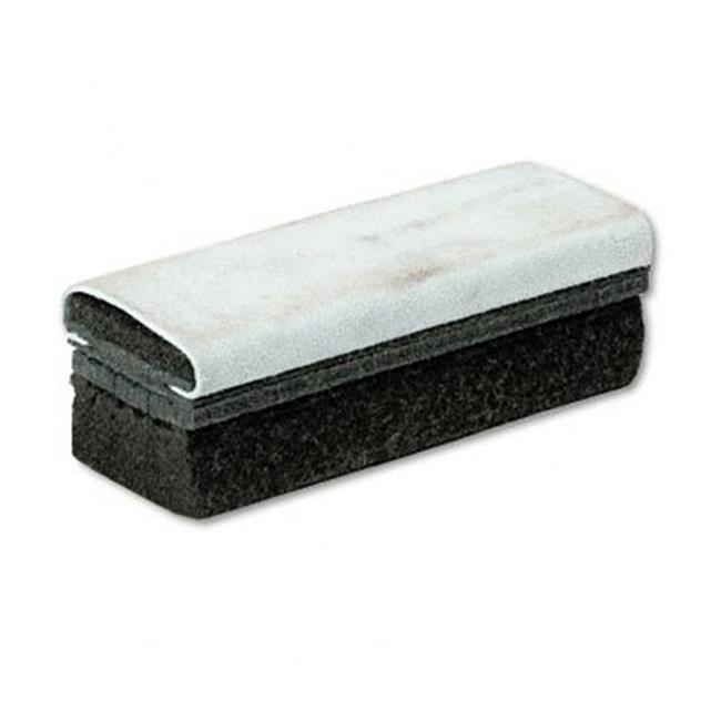 Deluxe Chalkboard Eraser/Cleaner Laminated Felt 6w x 2d x 1 5/8h