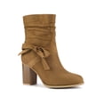 thumbnail image 1 of Unique Bargains Bottines à Talon Bloc Décontractées pour Femmes, 1 of 8