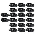 thumbnail image 1 of 20 piezas mini Ruedas giratorias Sunnimix adhesivas DIY Stick on Wheels rueda universal de acero inoxidable, 1 of 7