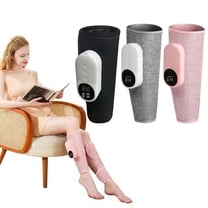 Leg Massager for Circulation Air Compression Calf Massager with 3 Modes 3 Intensities and 3 Heating Modes Rechargeable Cordless Leg Massager with Heat and Compression